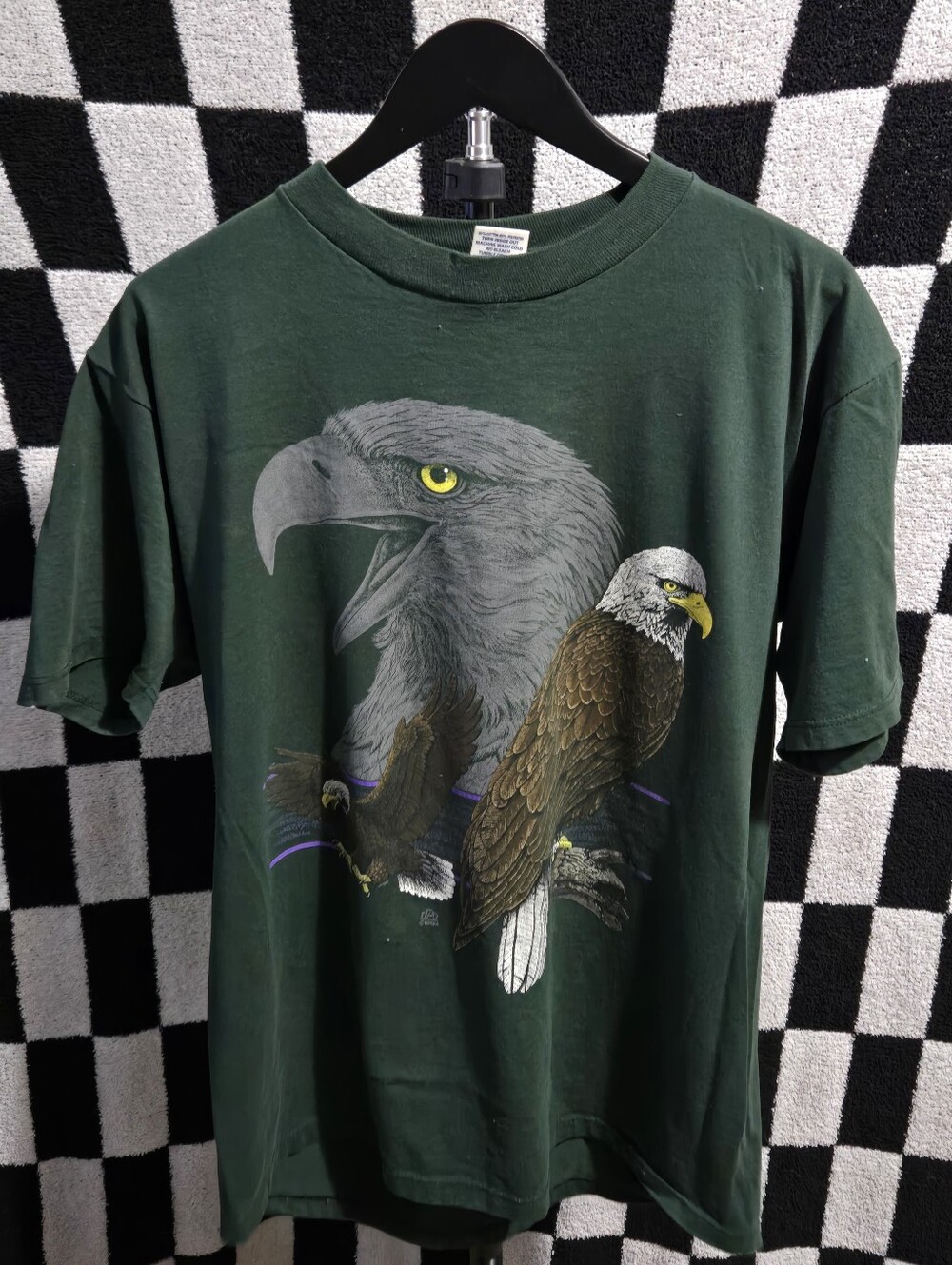 Vintage Cotton Grove Eagle Shirt Size Large
